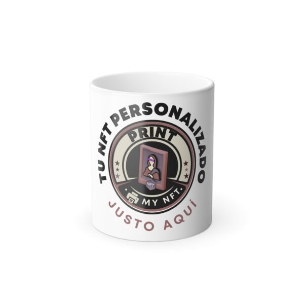 Novedosa Taza Mágica Personalizada con tu NFT - Imagen 2